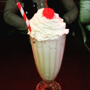 Caramel milkshakes are the bomb!