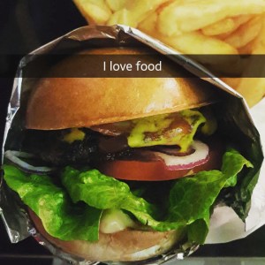 The juiciest burger, my fave: The Jackie-O